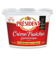 Crème fraiche Président