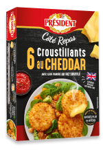 Croustillants au cheddar Président