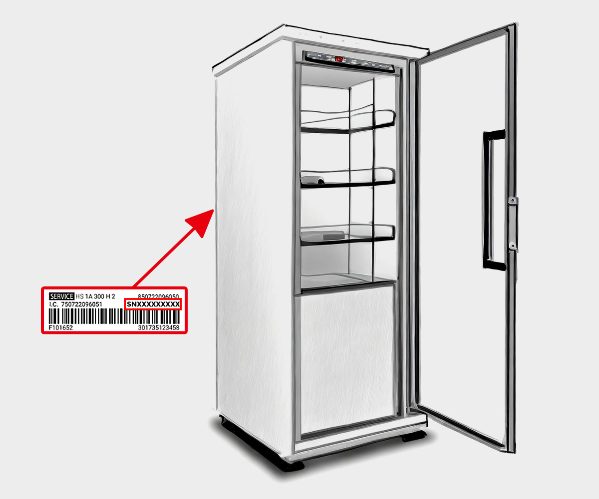 Réfrigérateurs une porte & Congélateurs Armoires